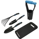 Gartengeräte-Set 5-teilig mit Zwiebelpflanzgefäß