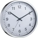 Funk-Wanduhr WT 8950 mit Chrome-Rahmen