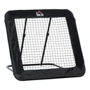 Fußball Rebounder faltbar für Baseball Basketball Volleyball einstellbar Stahl Schwarz 128 x 118 x 108-120 cm