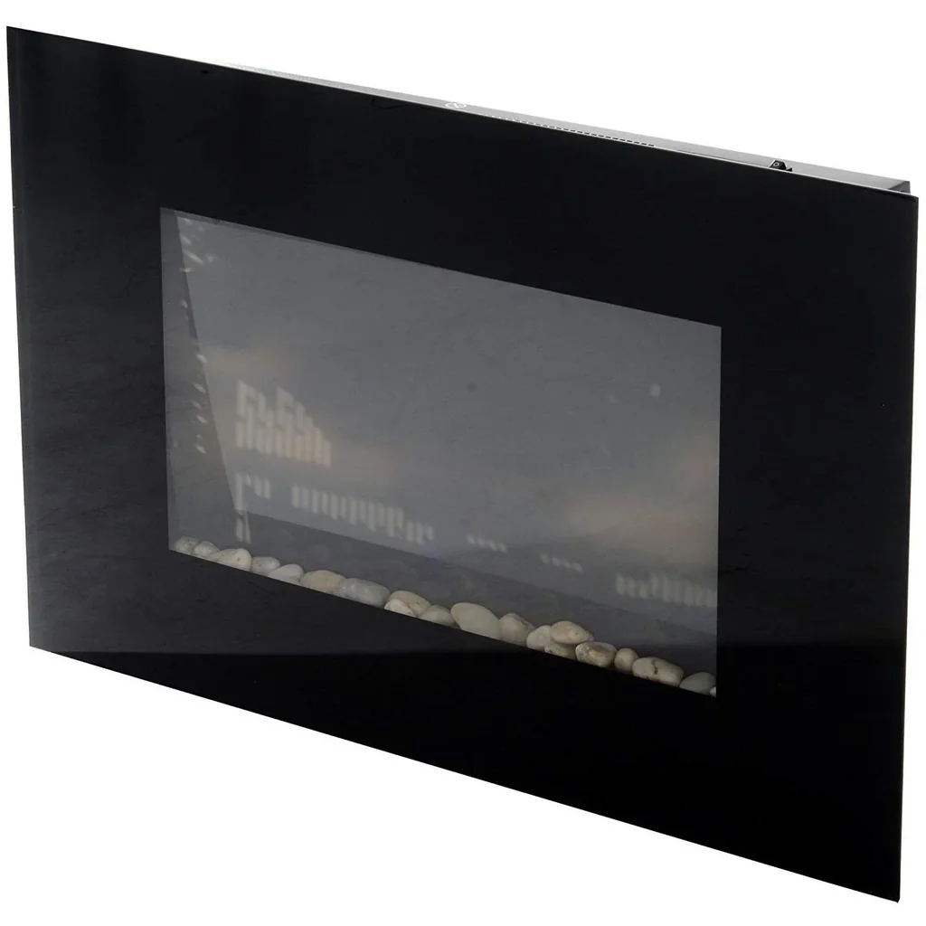 Kaminofen LED Elektrokamin Wandkamin Elektronisch mit Flammeneffekt Fernbedienung 90x9