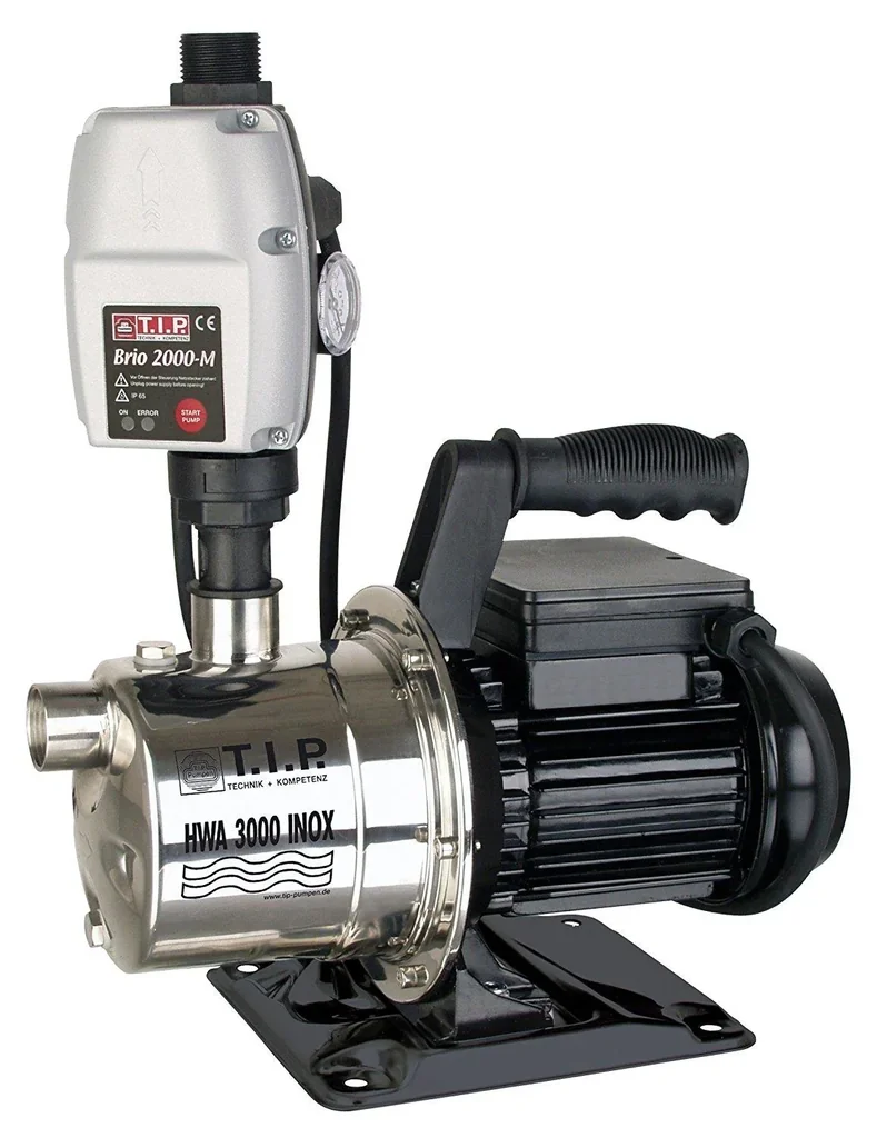 Hauswasserautomat Edelstahl HWA 3000 INOX, bis 2.800 l/h Fördermenge
