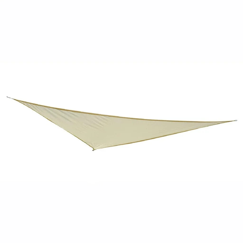 Sonnensegel (Cream 4x4x4m) Dreieck Polyester - wasserabweisend
