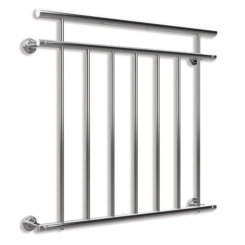 Französisches Balkongeländer aus Edelstahl