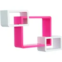 Würfelregal mit 3 Fächer