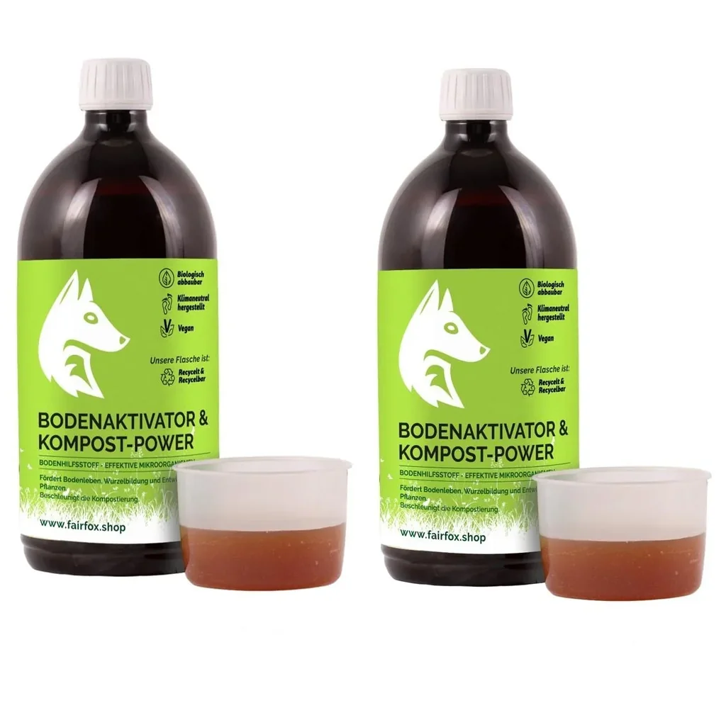 Bodenaktivator und Kompost-Power, 1 l, 2er Set