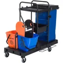 Putzwagen mit 4 leichtgängigen Rollen