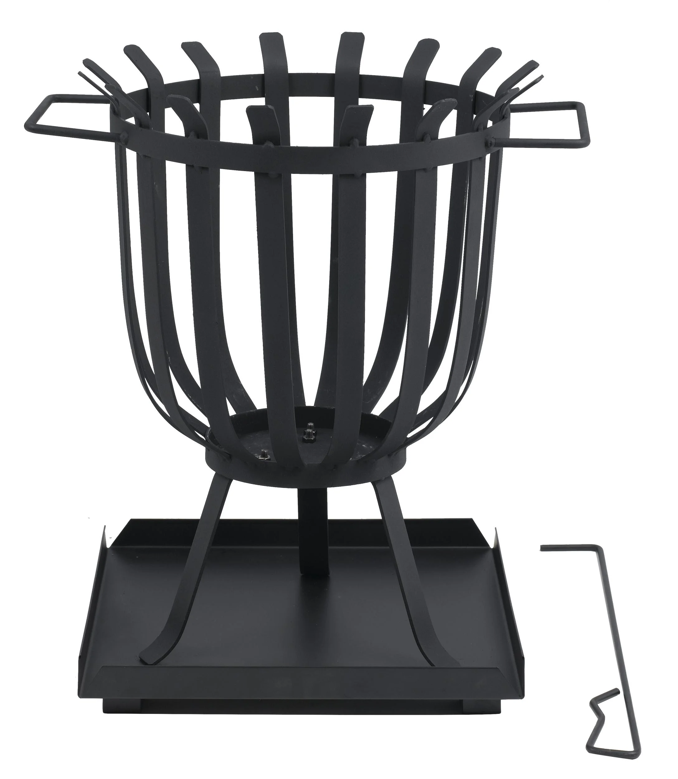 Feuerkorb "Brentwood" - ca. 36 cm Ø, schwarz