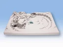 Fertiggelände Garmisch - 75,5 x 51 cm, ca. 13 cm hoch, aus Struktur-Hartschaum, Spur N, inklusive Gleisplan