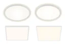 Ultraflaches LED Panel, rund, Ø 42 cm, 3000 Lumen, 22 Watt, weiß