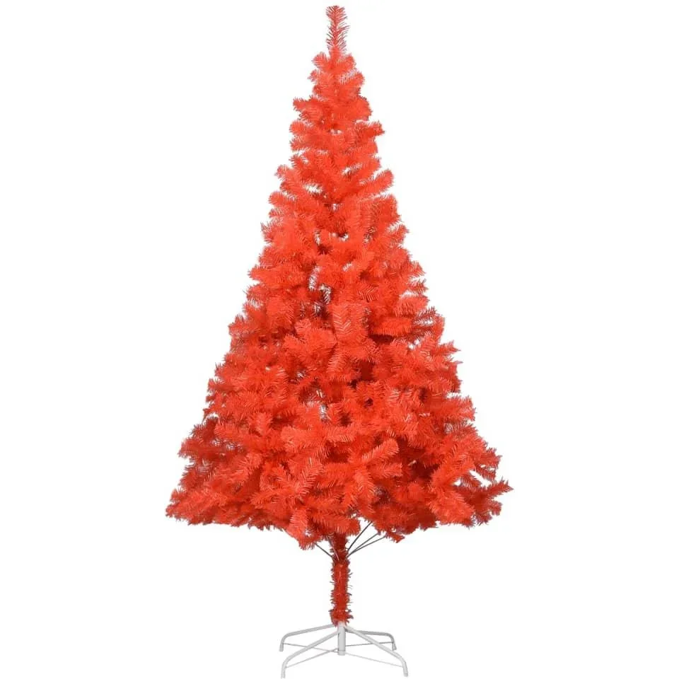 Weihnachtsbaum mit Ständer 180 cm PVC rot