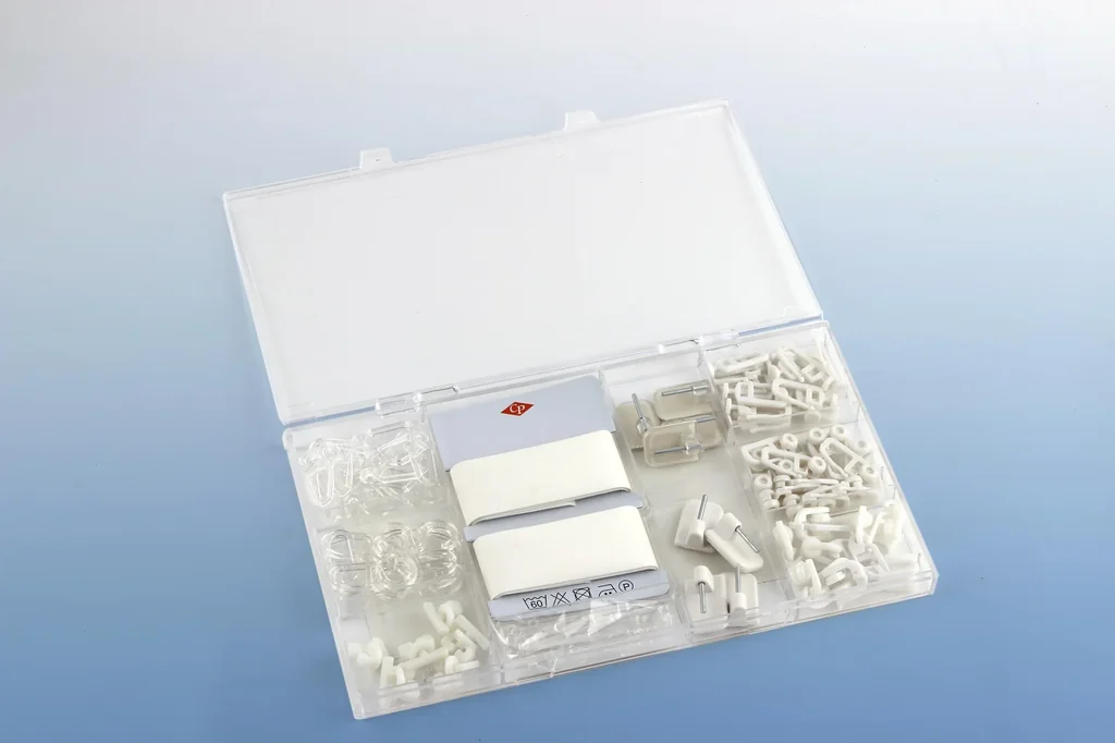 Gardinen-Zubehör-Set, 130-teilig