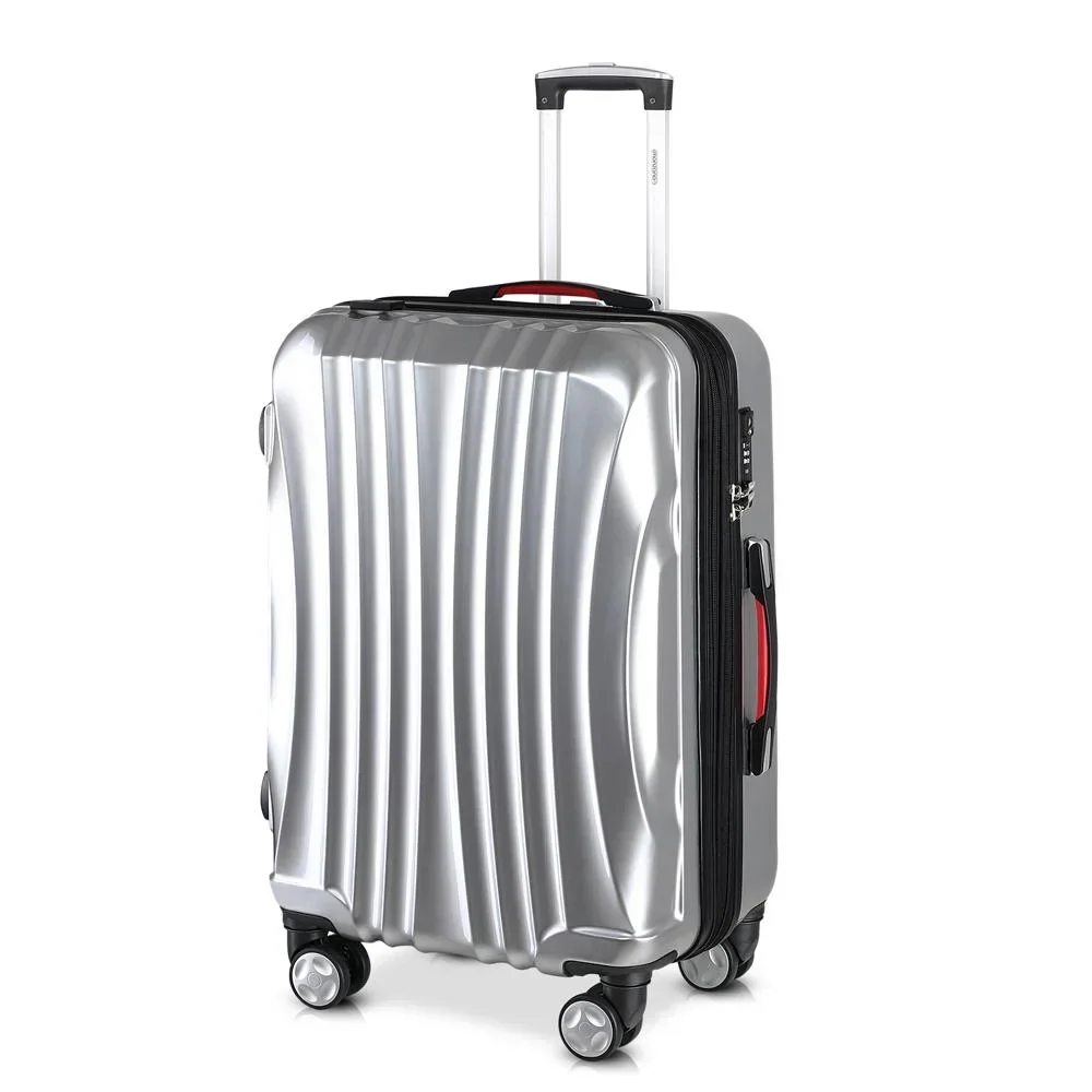 Hartschalenkoffer Ikarus Silver XL aus ABS 105-154l 78x53x33cm