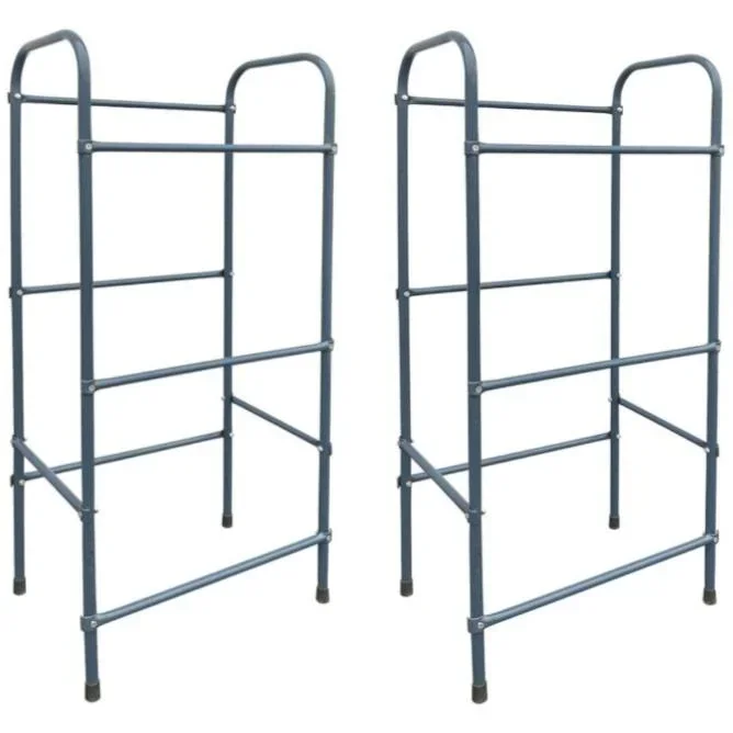 FSH Lagerregal-Set - 50x33x116 cm - Max 17KG pro Regal - 2 Stück