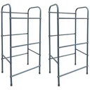 FSH Lagerregal-Set - 50x33x116 cm - Max 17KG pro Regal - 2 Stück