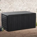 Aufbewahrungsbox Marvel Plus anthrazit 117x45x57cm mit Rollen