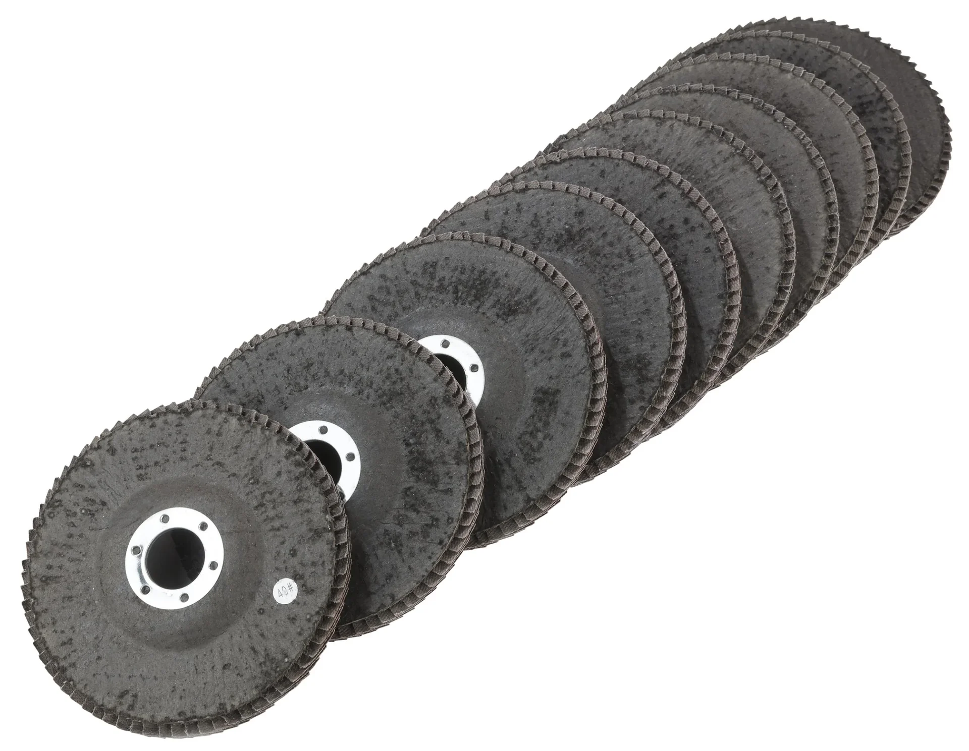 Lamellen Schleifscheiben 125 mm, 10 Stück