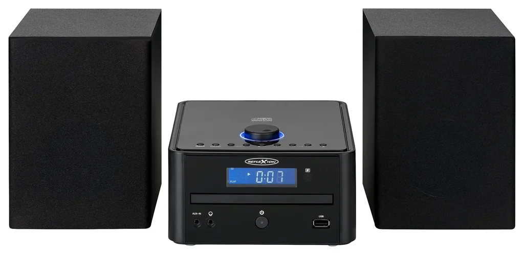 Stereo Micro-HiFi-System mit UKW, USB, MP3/CD und Bluetooth