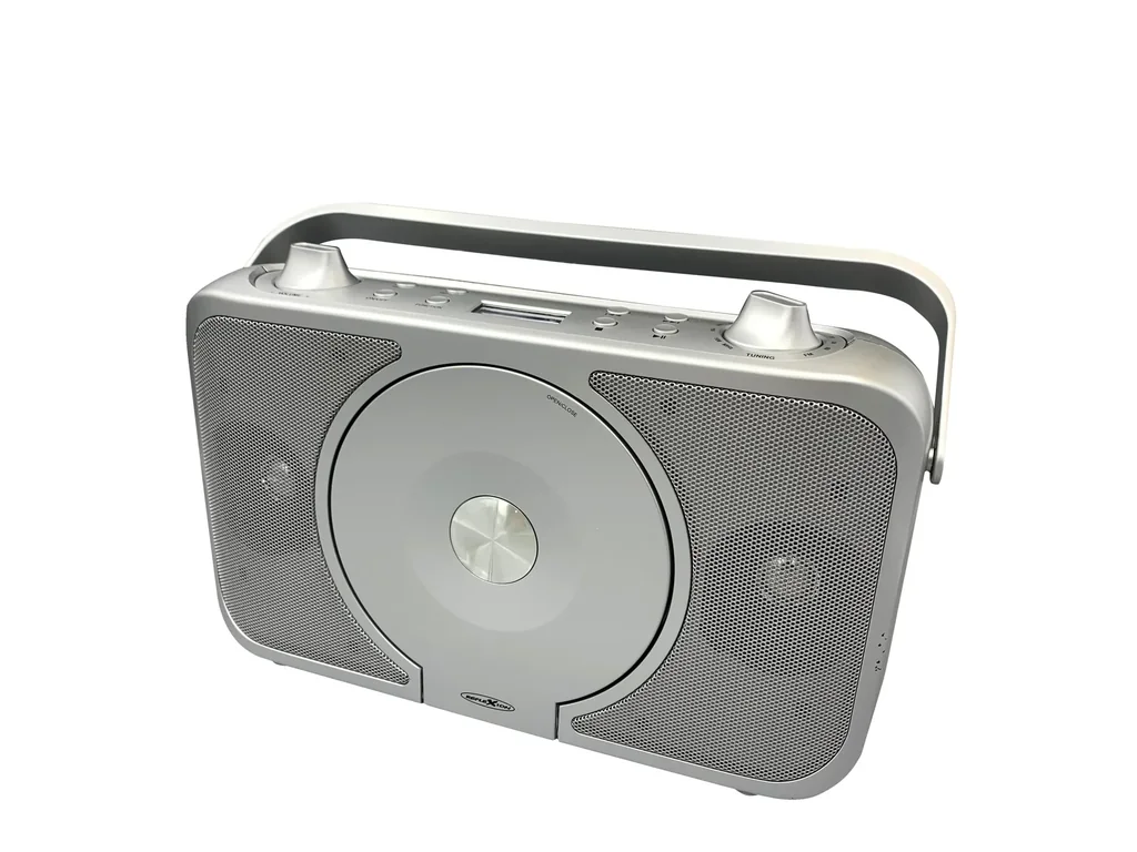Vertikale Boombox mit CD und AUX-IN