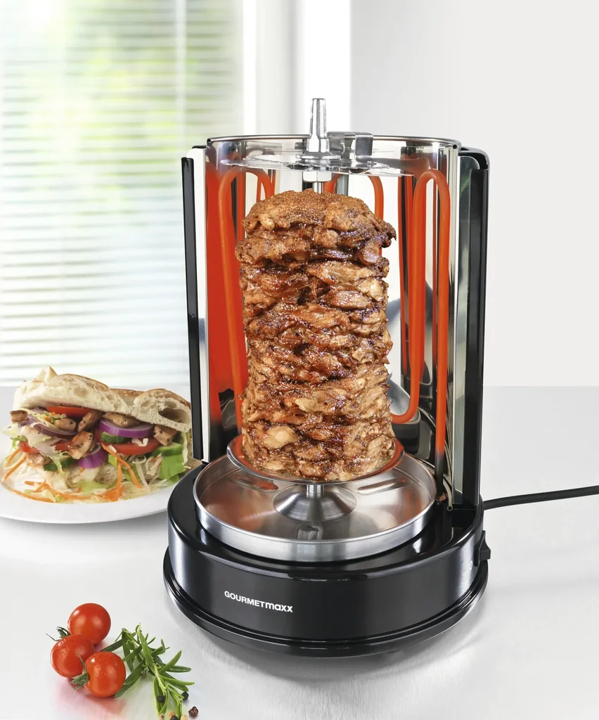 Dönergrill / Spießgrill / Hähnchengrill 1400 Watt