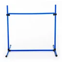 Agility Hürdenset Slalom Stangen Hunde Training 4 x Hürden Set Blau