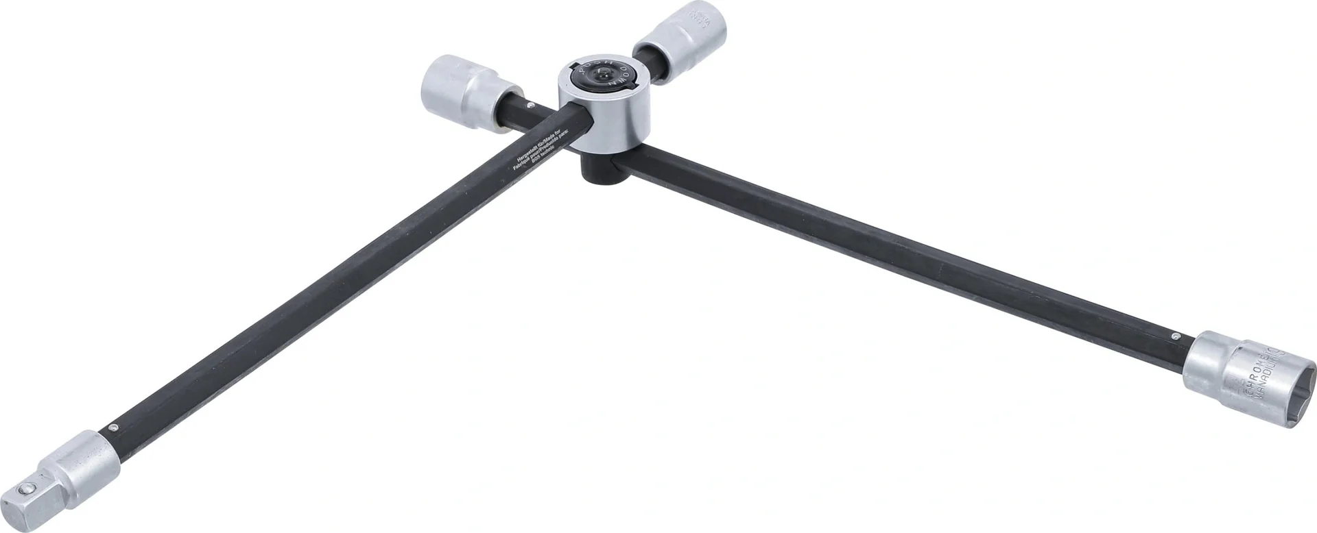 Rad-Kreuzschlüssel mit Gelenk