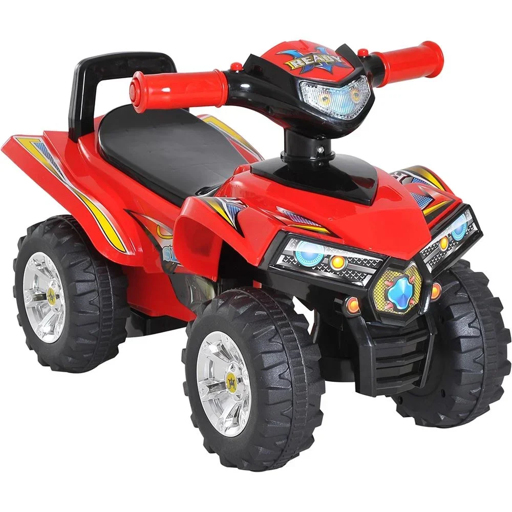 Elektroauto Kindermotorrad mit Musik und Licht Rot