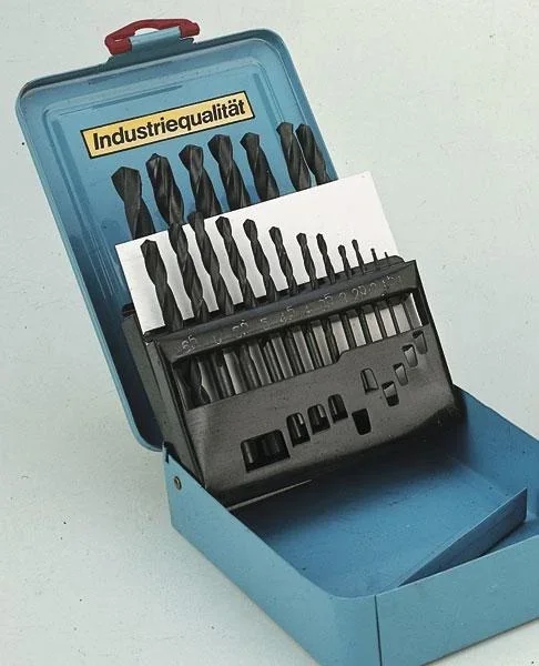 HSS Spiralbohrer Satz 1-13 mm/ 0,5 mm, 25-teilig