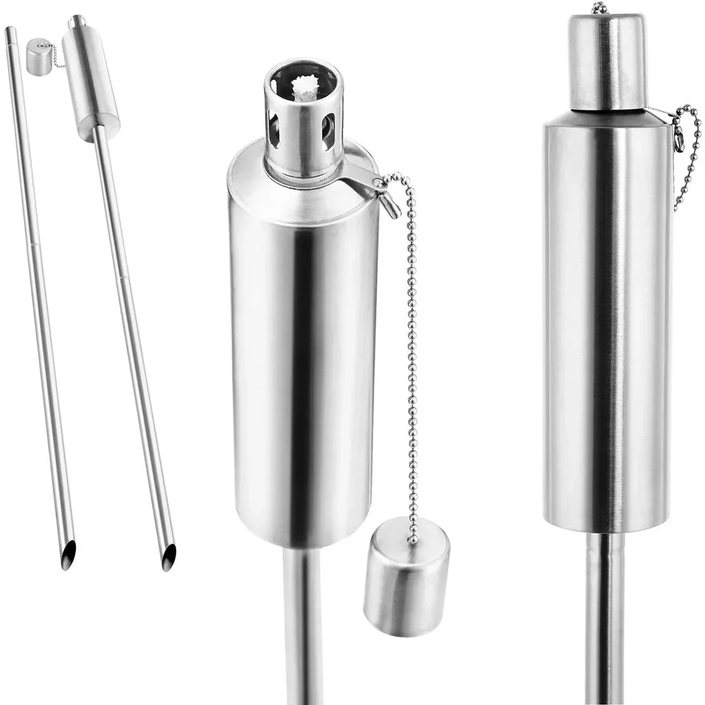 Gartenfackeln 6 Ölfackeln