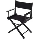 Gartenstuhl Klappbar Regiestuhl Landhaussessel H83cm Buche Schwarz