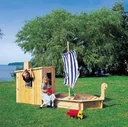 Set Sandkasten "Störtebeker" plus Kajüte