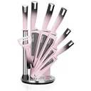 Küchenmesser-Set -mit Standard- 8-teilig - Rosa