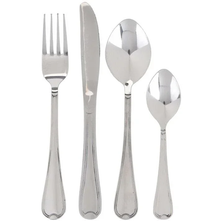 Besteckset Classic - 16 Teile - Silber