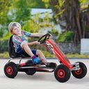 Go-Kart mit Handbremse