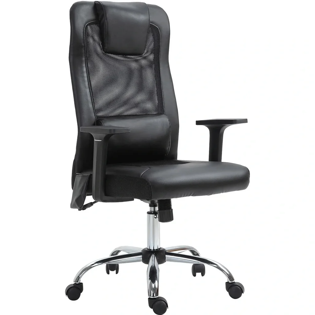 Massagesessel, Chefsessel mit Massagefunktion, höhenverstellbarer Drehstuhl, ergonomischer Gamingstuhl, Bürostuhl massag