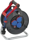 Kabeltrommel Garant IP44, Durchmesser 240mm, 25m blaues Bremaxx Kabel