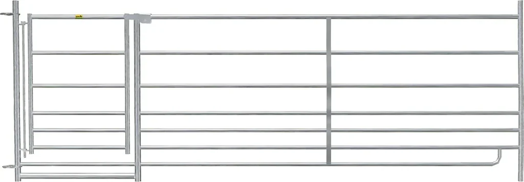 Steckfix-Horde mit Tor, 2,75 x 0,92 m