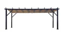 Paragon Outdoor Aluminium Pergola Modena 12x20 espresso