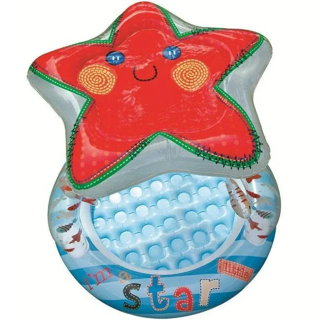 Aufblasbares Becken mit Stern-Dach