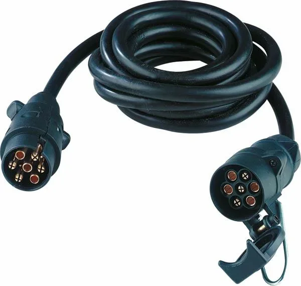 Verlängerungskabel 3 m lang, 7-poliger Stecker/7-polige Kupplungsdose