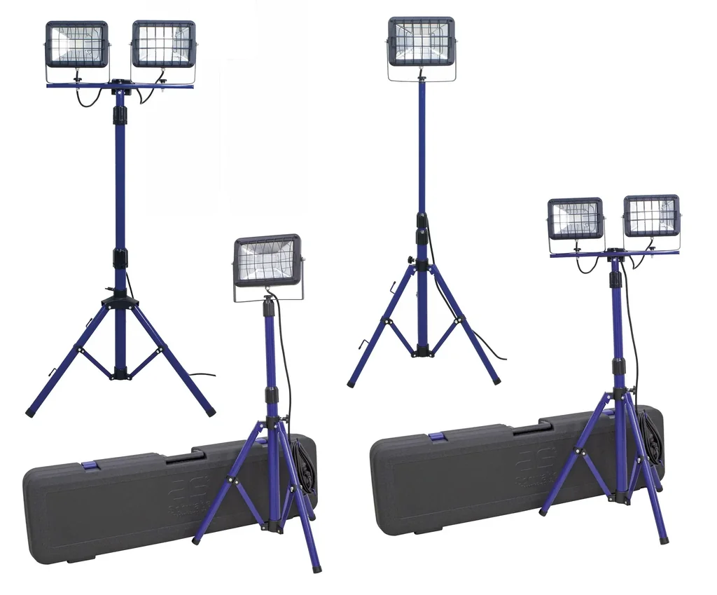 LED-Strahler 2 x 30W auf Stativ ,mit Samsung-Chip