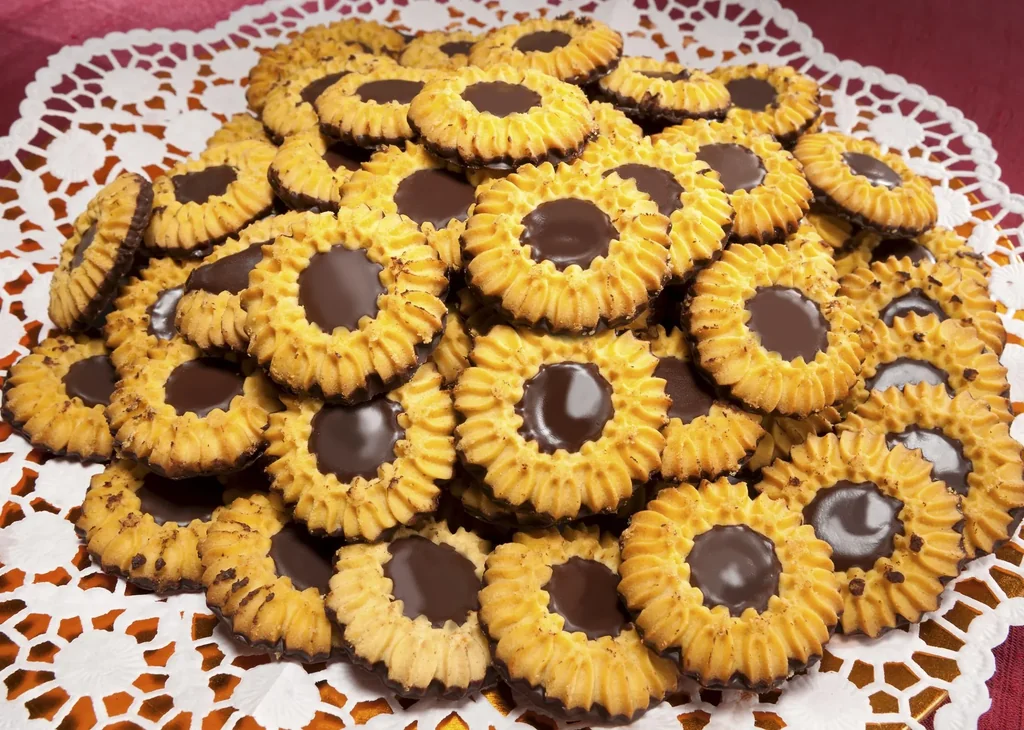 Butter-Spritzgebäck „Choko-Rondos“, mit Schokolade, 2 x 400 g