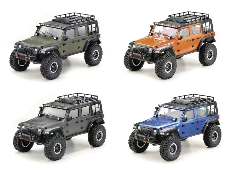 1:10 Green Power Elektro Modellauto RC Crawler "SHERPA CR3.4" ORANGE 4WD RTR