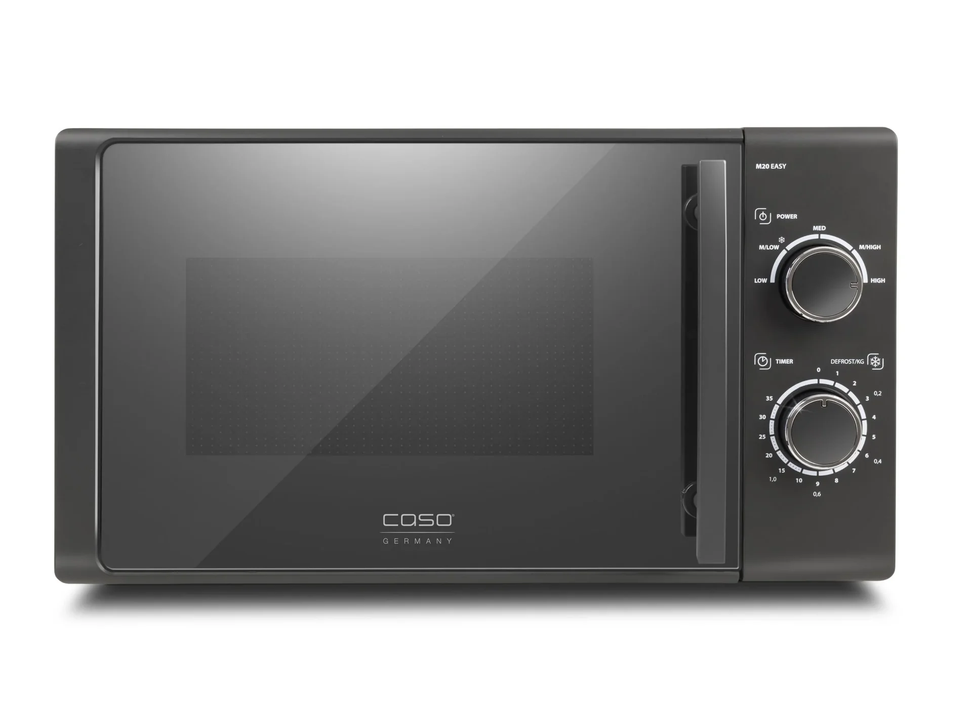 Mikrowelle „M 20 Easy“, Anthrazit, 20 Liter, 700 Watt