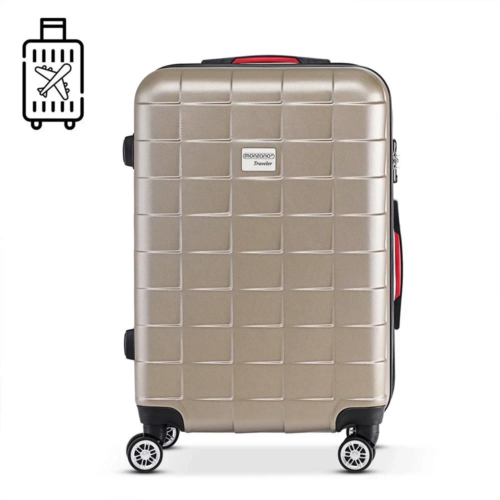 Exopack Hartschalenkoffer Champagner 65x41x27cm