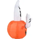 Aufblasbarer Kürbis mit Gespenstern Halloween Deko LED