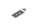 Messerklingen und Schrauben, 2 Loch, 2-seitig, 0,9 mm, 18-teilig