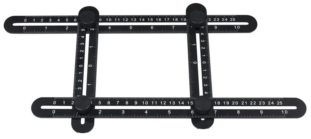 Universal Schablone Aluminium