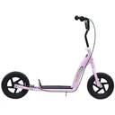 Tretroller Scooter 12 Zoll Cityroller Kinder Roller Bike rosa