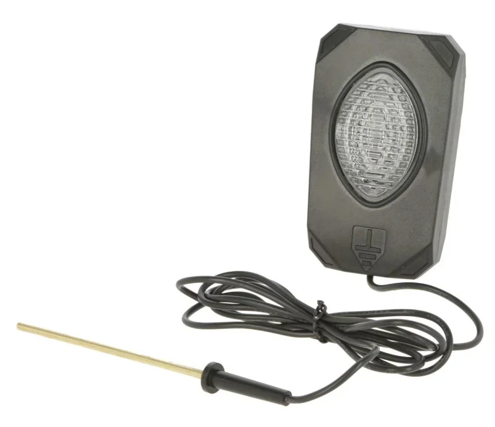 Pulse Flash, schwarz, mit grüner LED