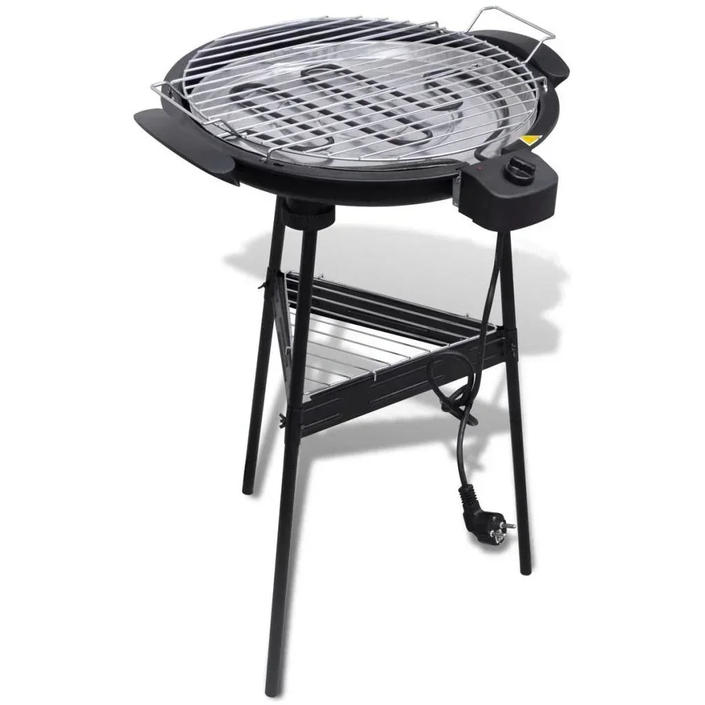 Barbecue elektrisch stehend rund